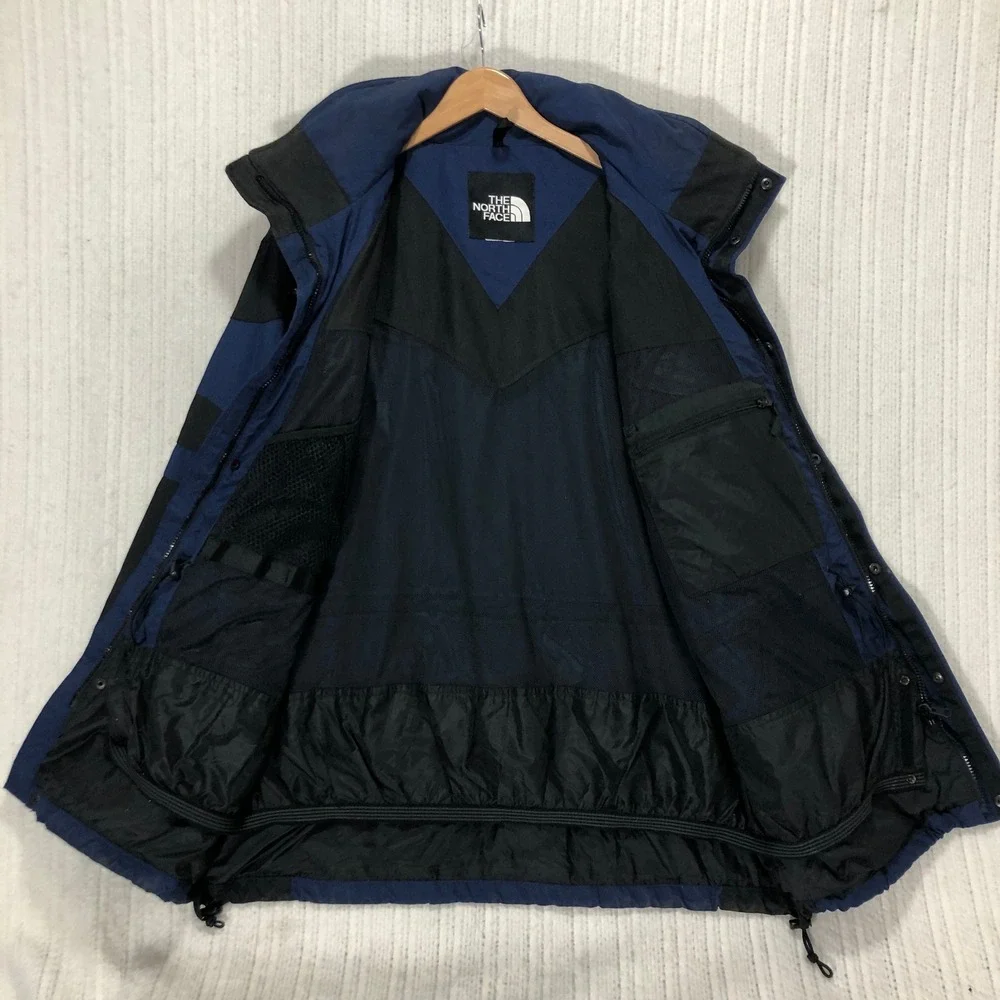 The North Face Vintage Insulated Jacket Extreme Series‎ Blue Black Winter Parka